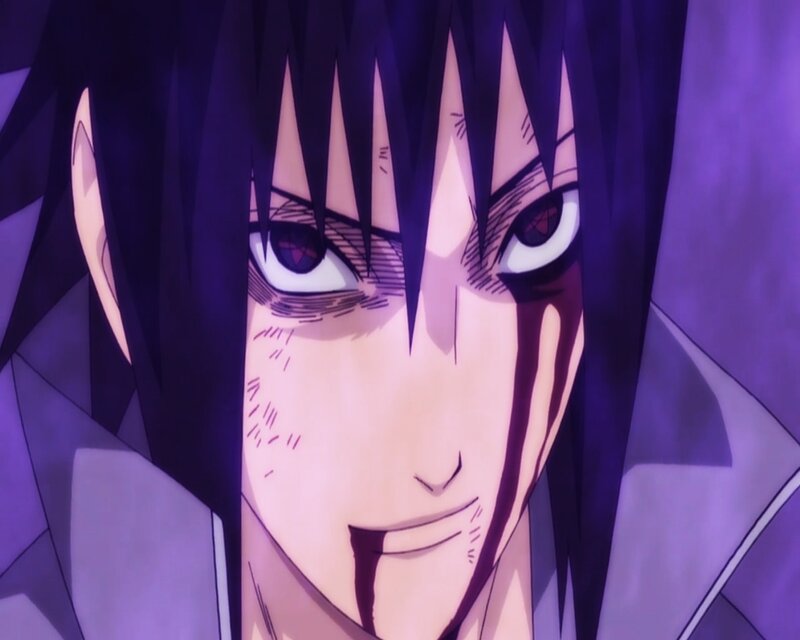 Anime Character Face — Purple