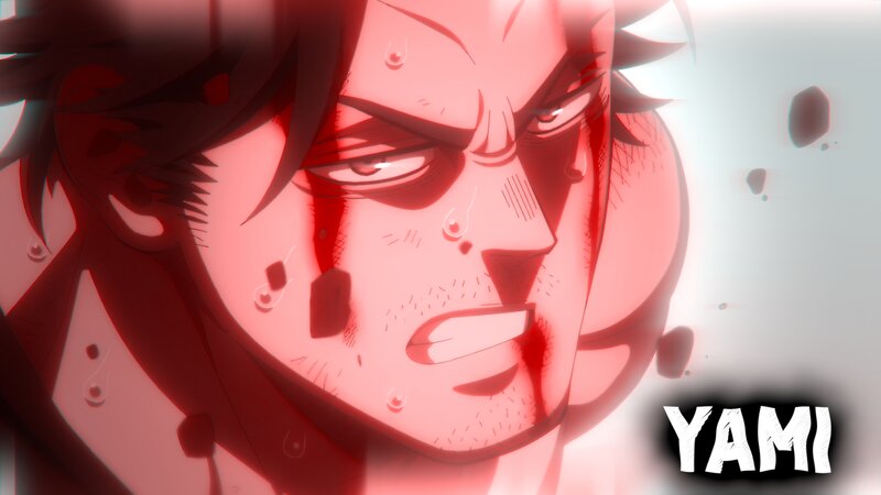 Anime Character Face — Red, Intense, Dramatic