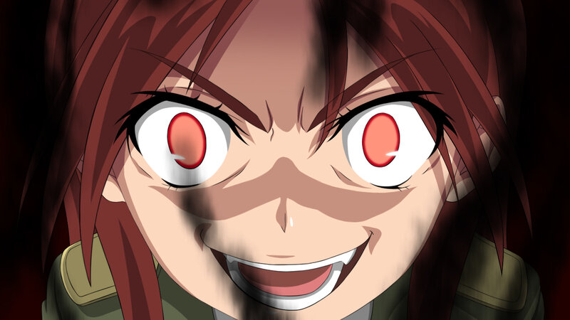 Anime Character Face — Red