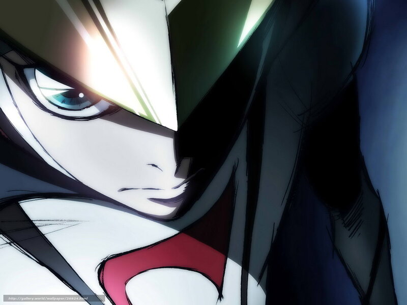 Anime Character Face — White, Dramatic, Eye