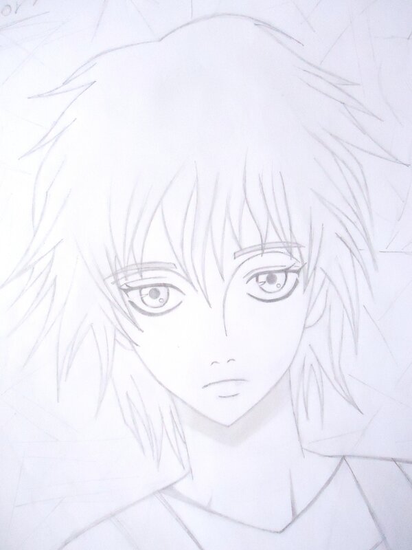 Anime Character Face — White, Neutral, Manga, Eyes