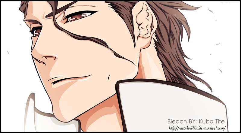 Anime Character Face — White, Serious, Manga