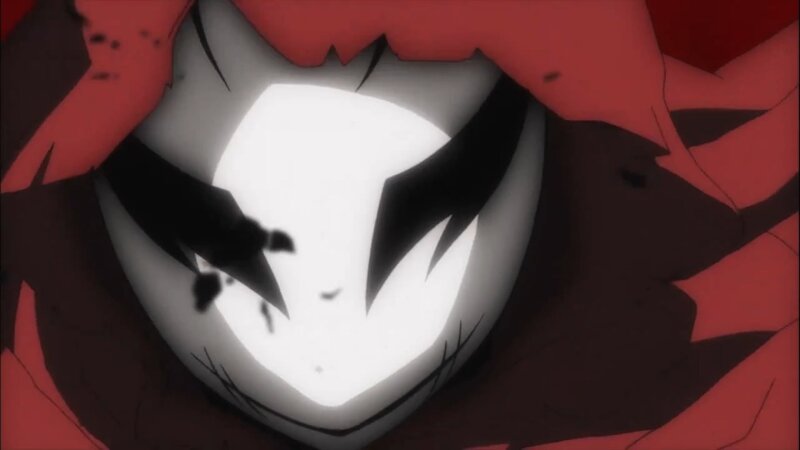 Anime Character Face — White