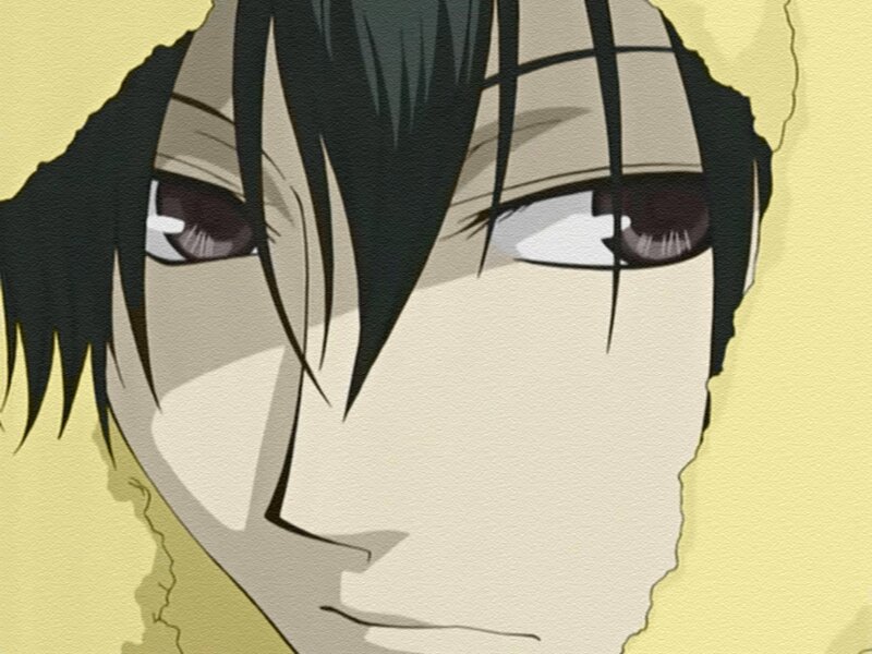 Anime Character Face — Yellow, Dramatic, Eyes