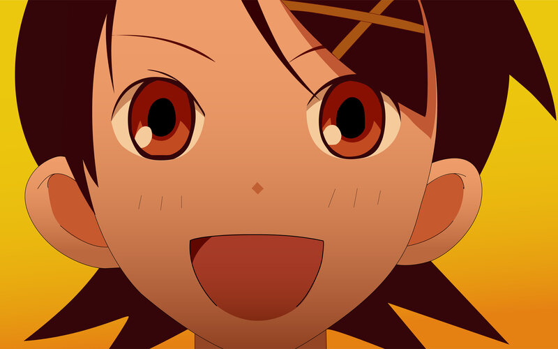 Anime Character Face — Yellow, Energetic