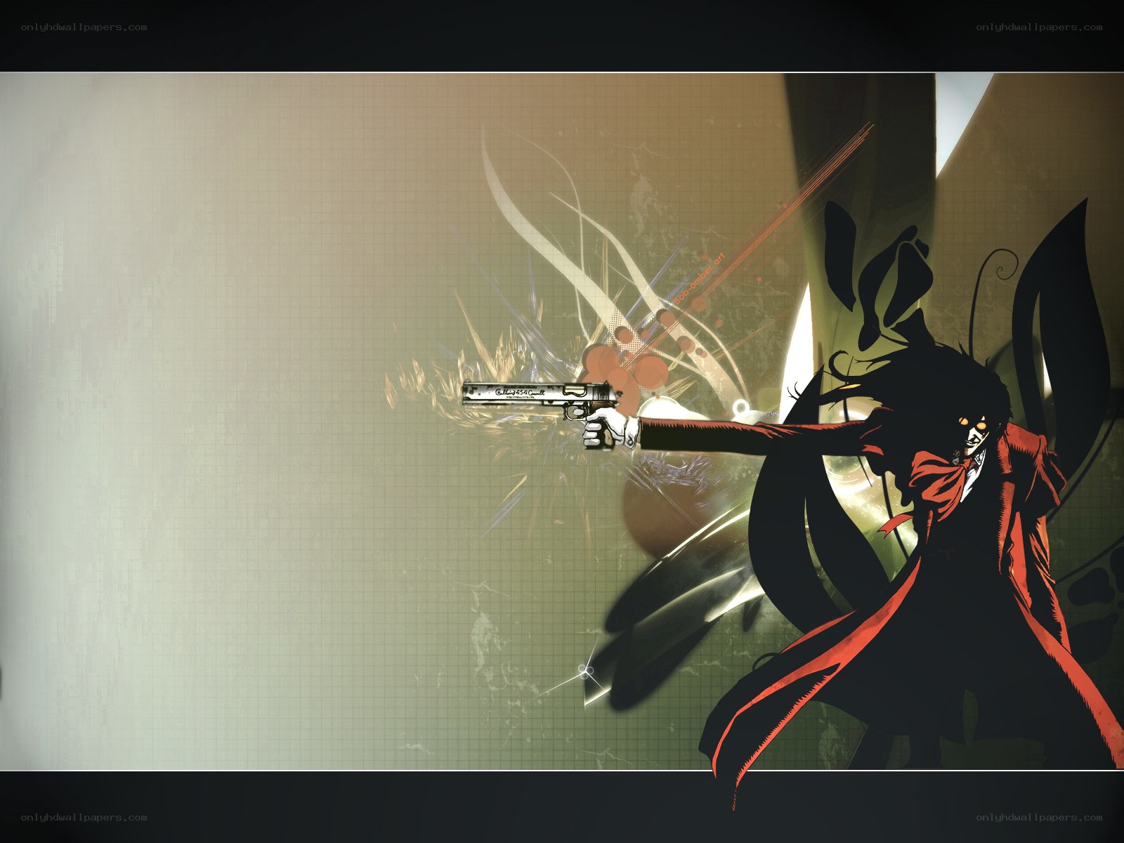 anime character firing gun