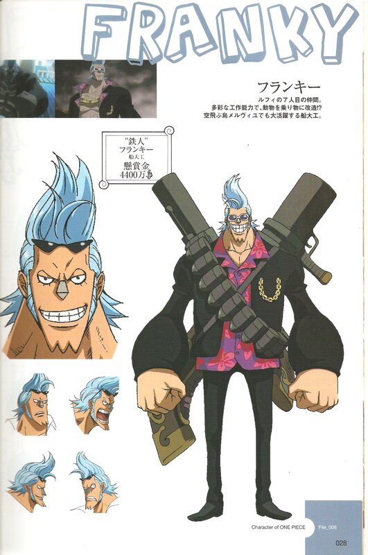 Anime Character Franky