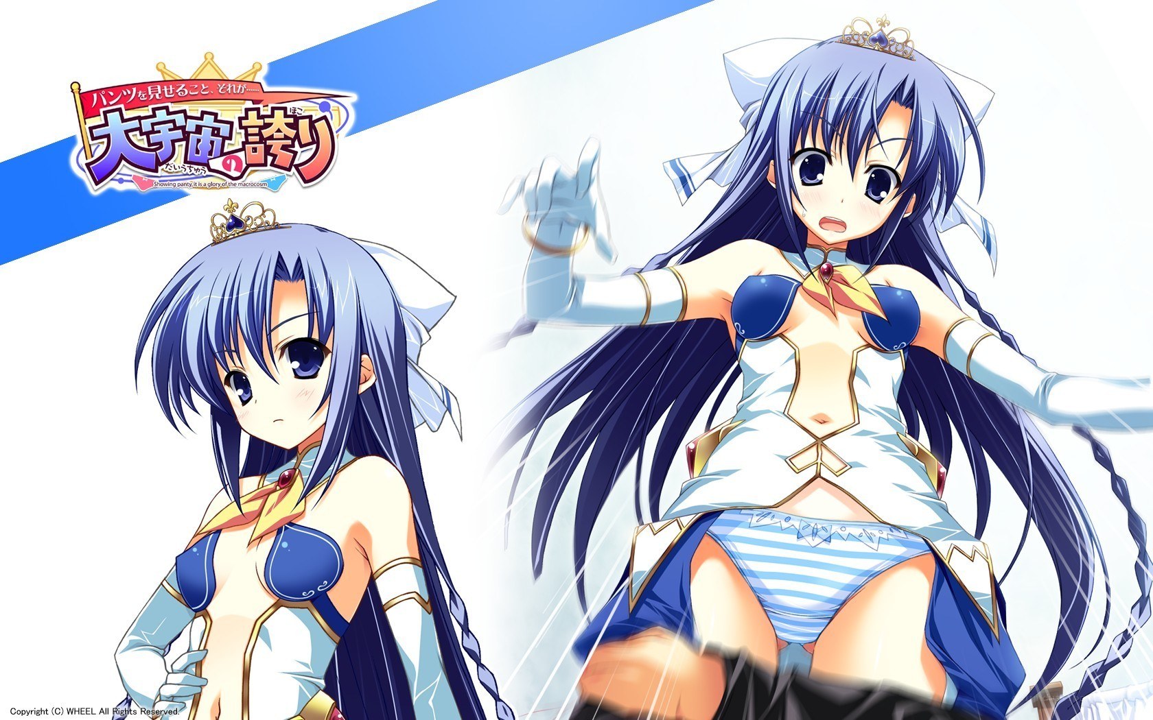 Anime character from a visual novel