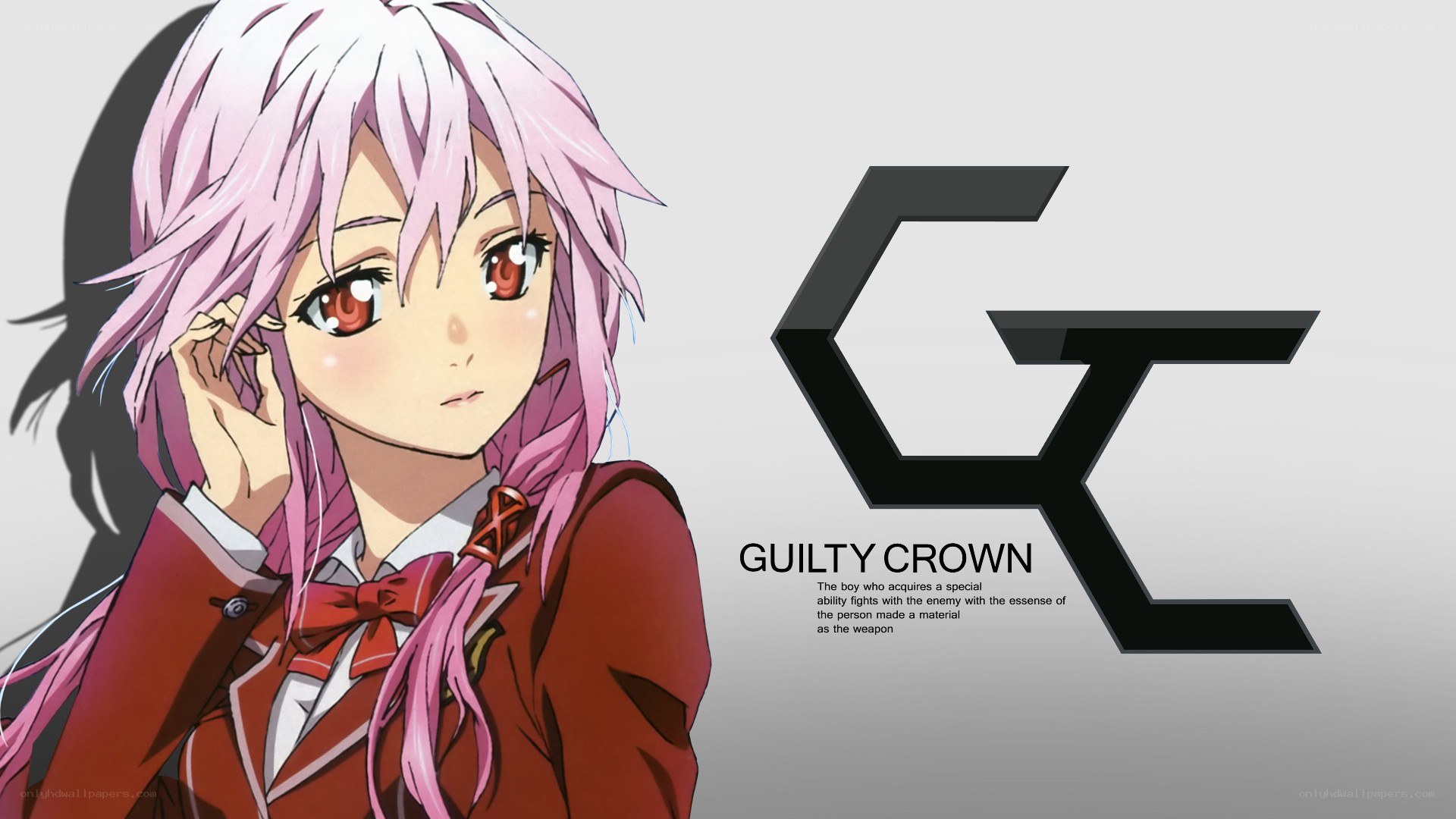 Anime character from Guilty Crown