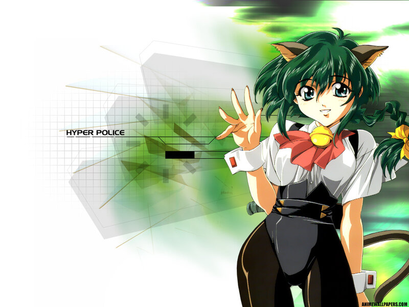 Anime character from Hyper Police