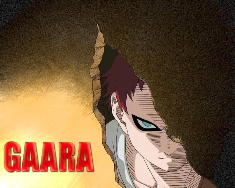 Anime Character Gaara — Brown