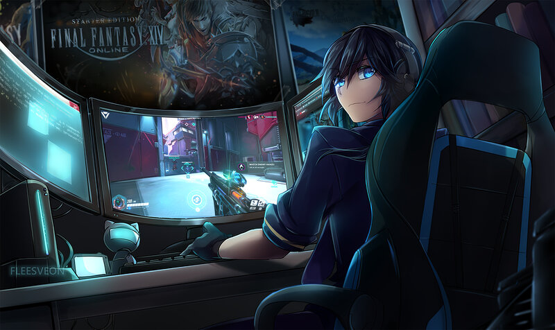 Anime Character Gaming