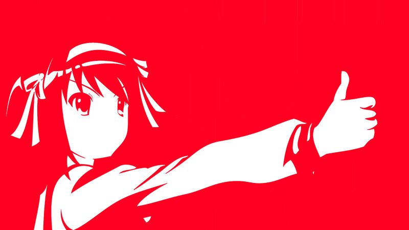 anime character giving thumbs up