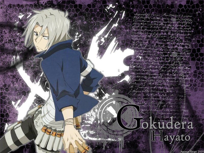 Anime character Gokudera Hayato