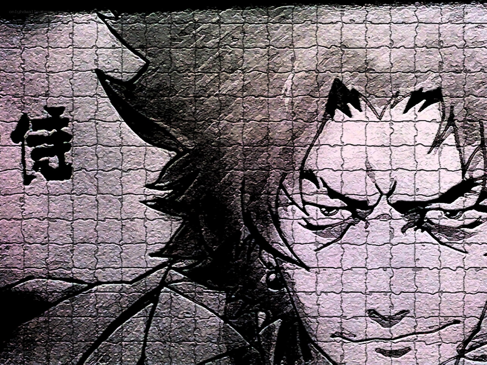 anime character graffiti art