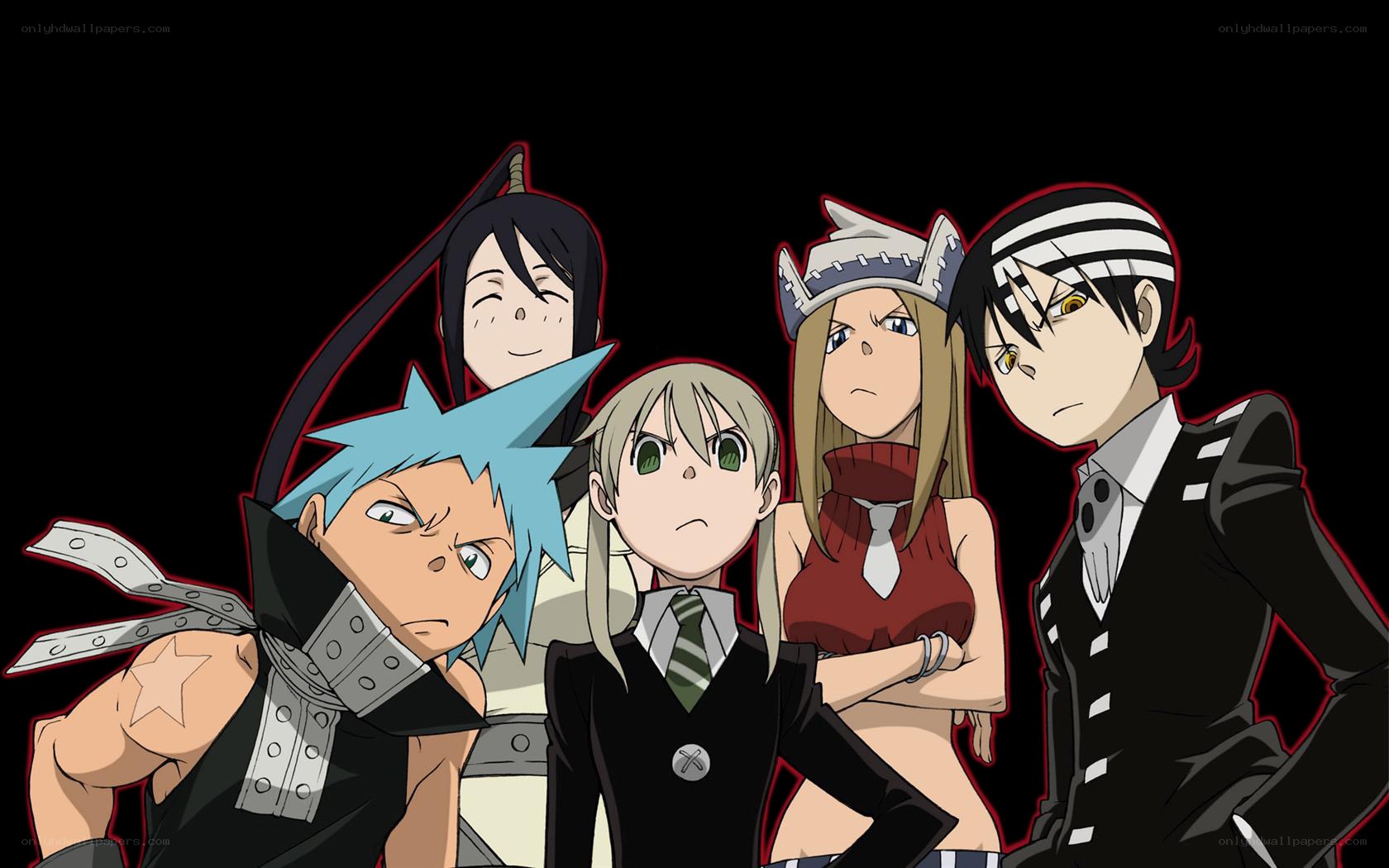 anime character group portrait