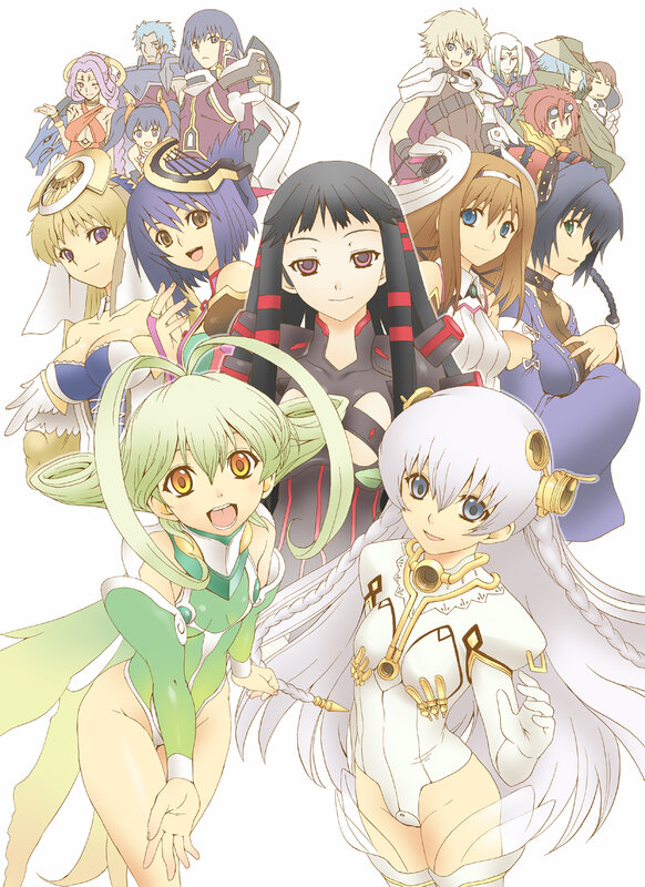 anime character group portrait