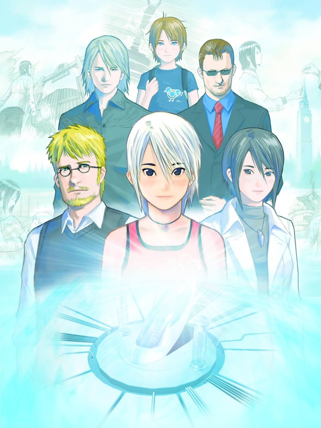 anime character group portrait