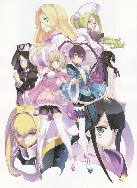 anime character group portrait