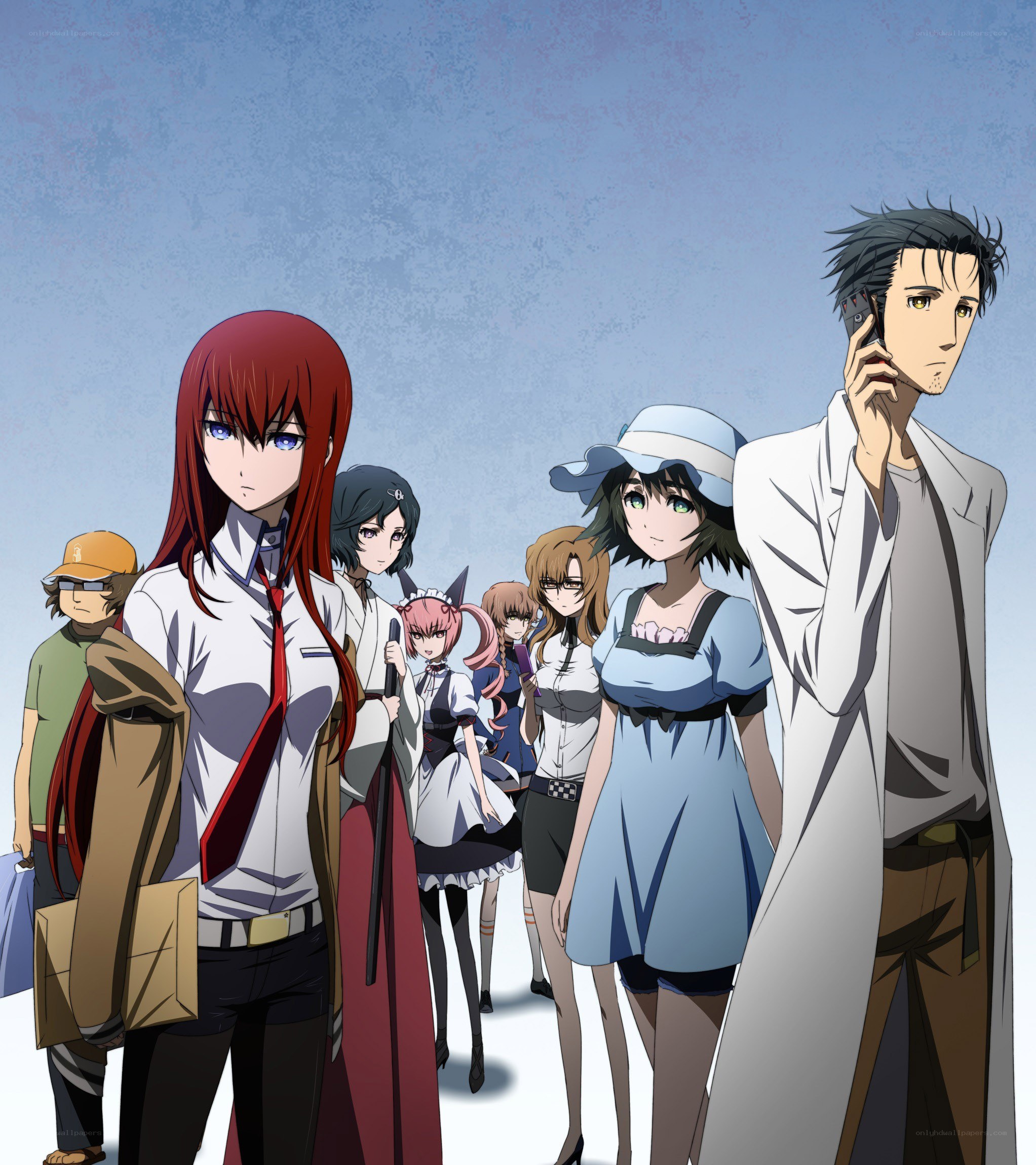 anime character group portrait