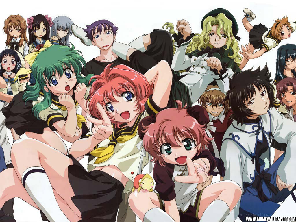 anime character group portrait