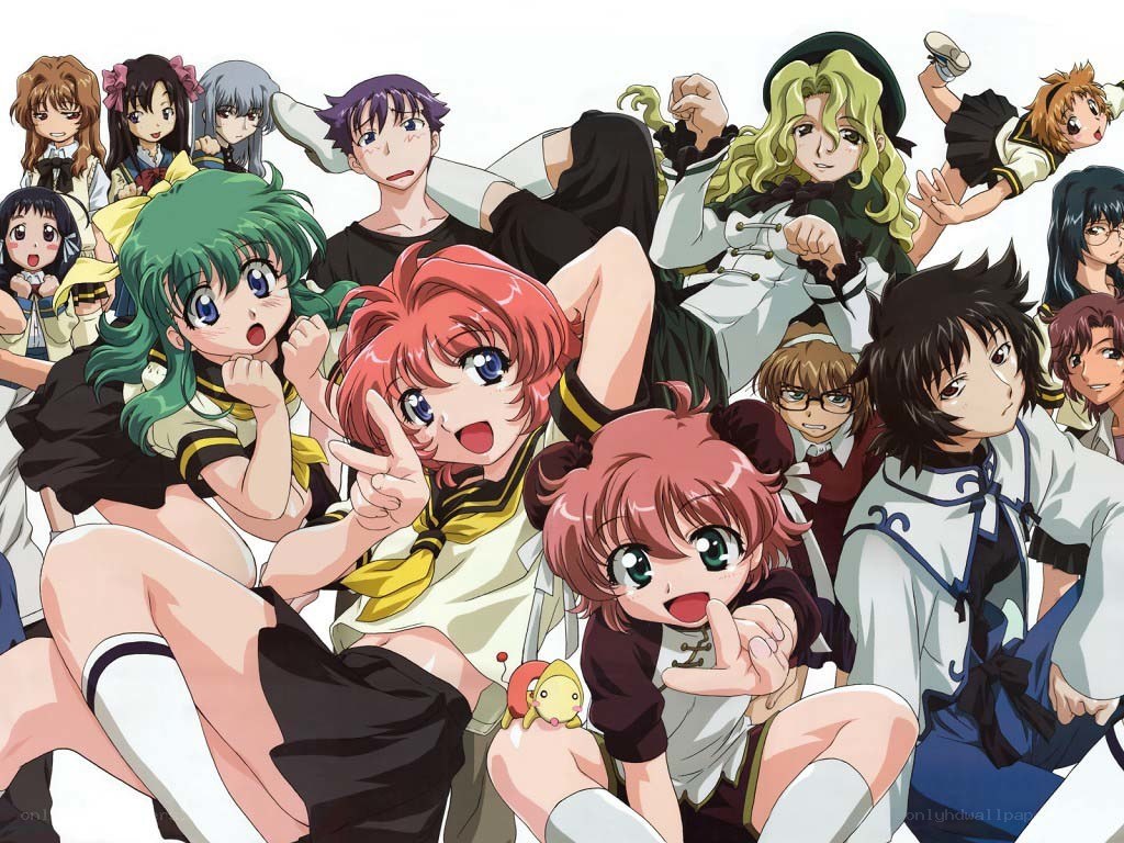 anime character group portrait