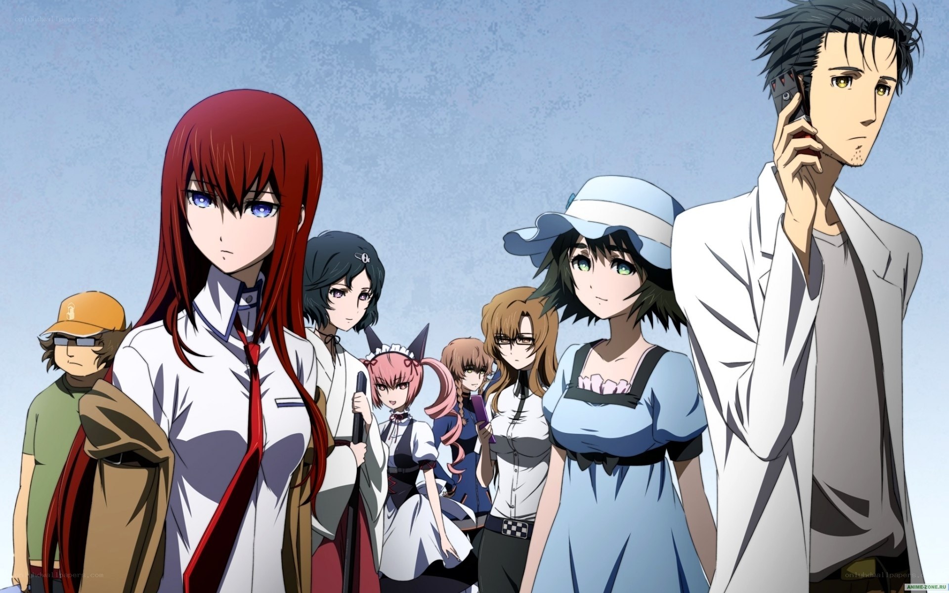anime character group portrait