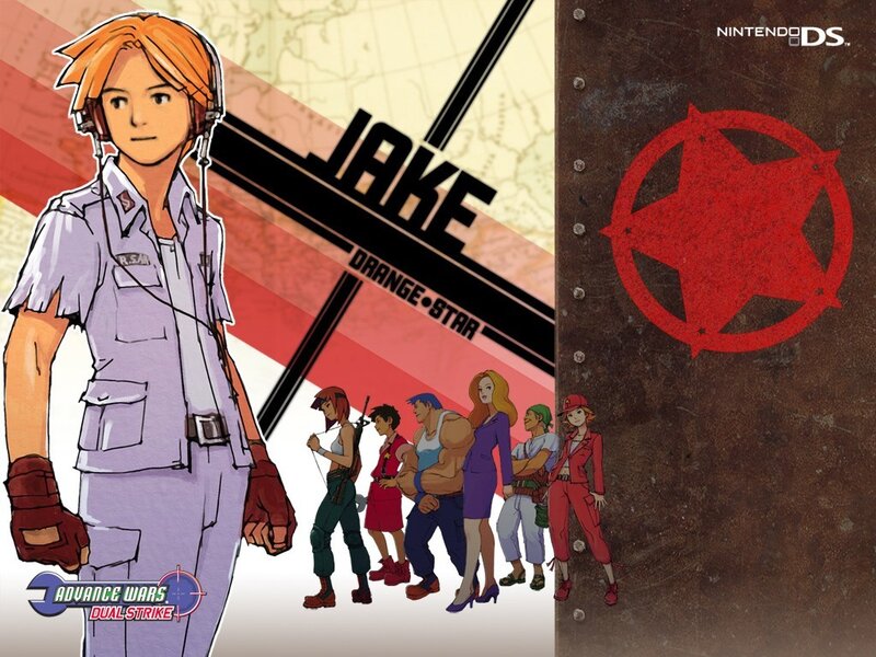 Anime Character Group — Red, Dramatic