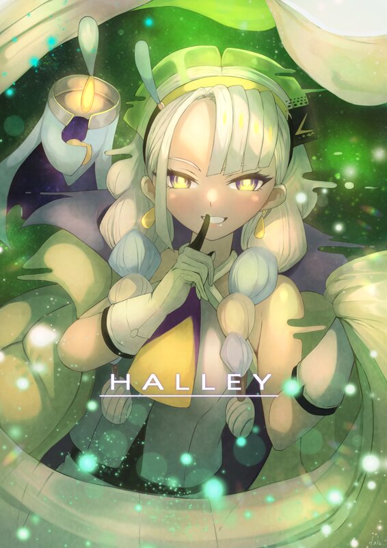 Anime Character Halley