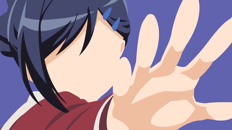 Anime Character Hand — Blue
