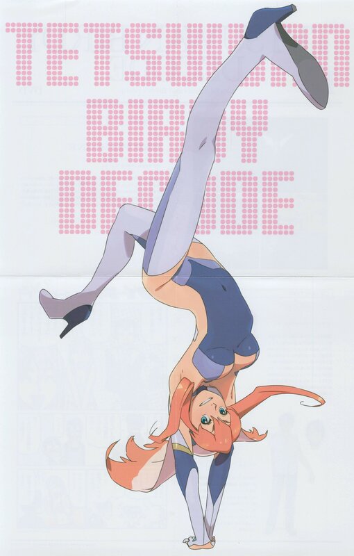 anime character handstand
