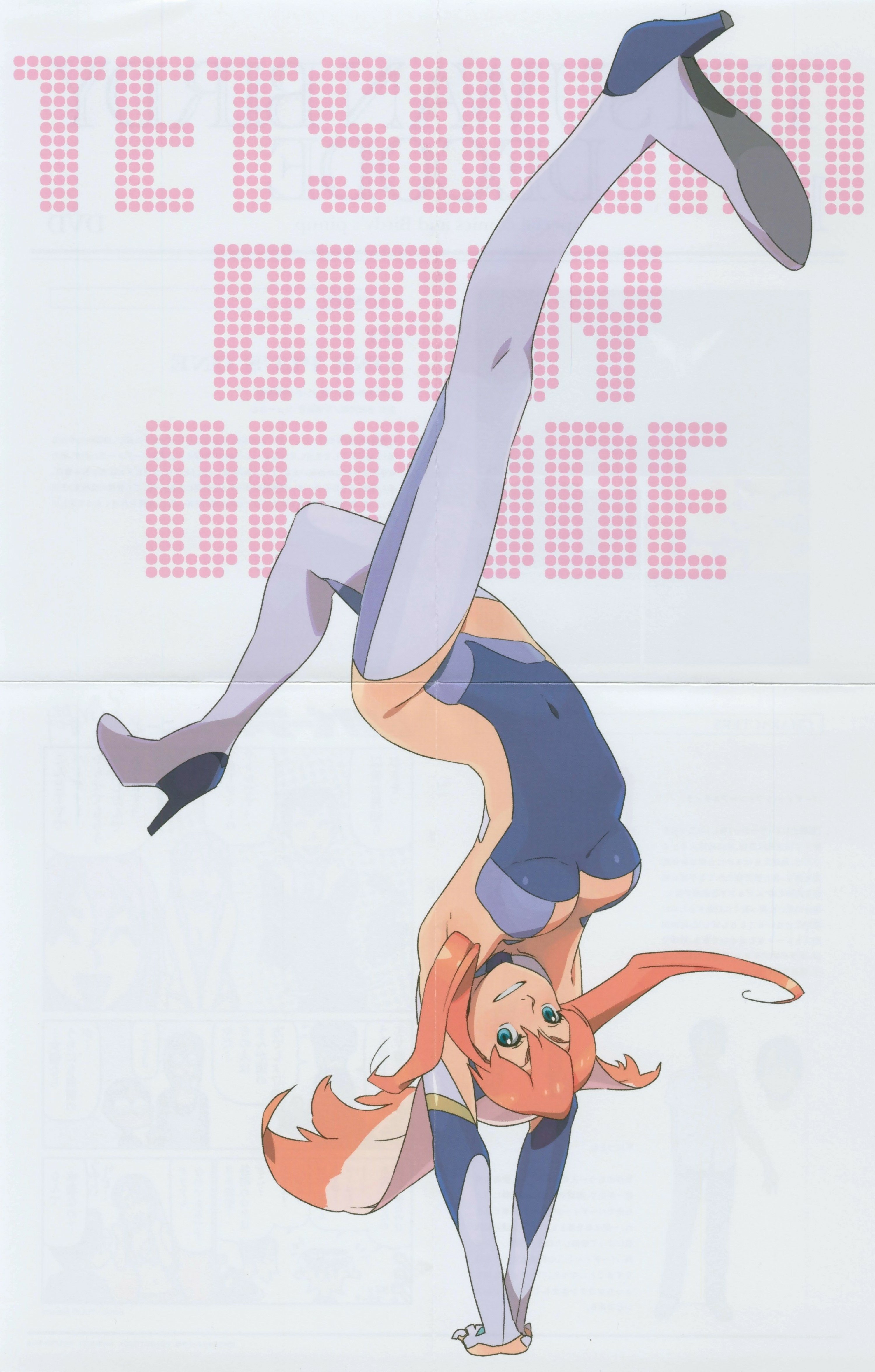 anime character handstand