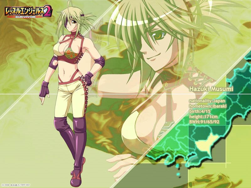 Anime Character Hazuki Musumi