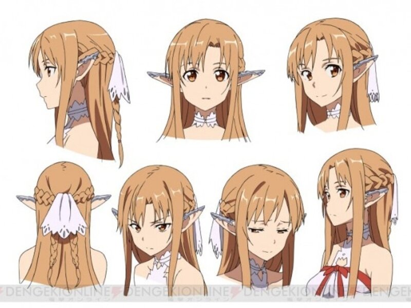 Anime Character Head Shots — Brown