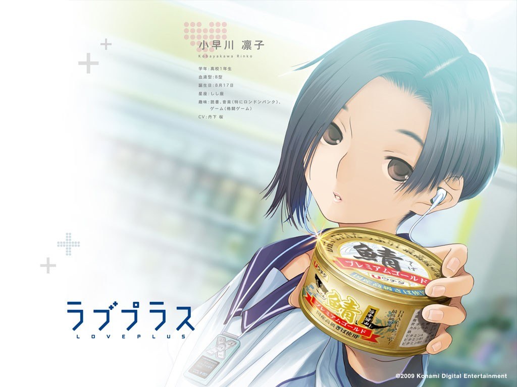 Anime character holding a can