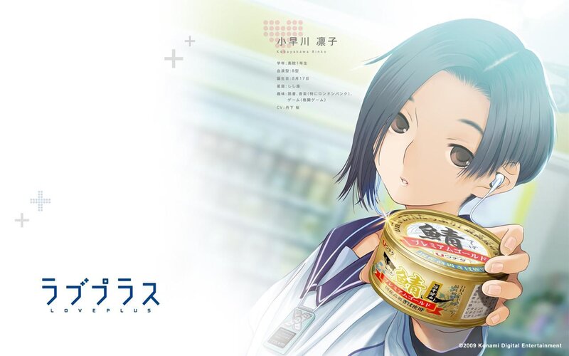 Anime character holding a can