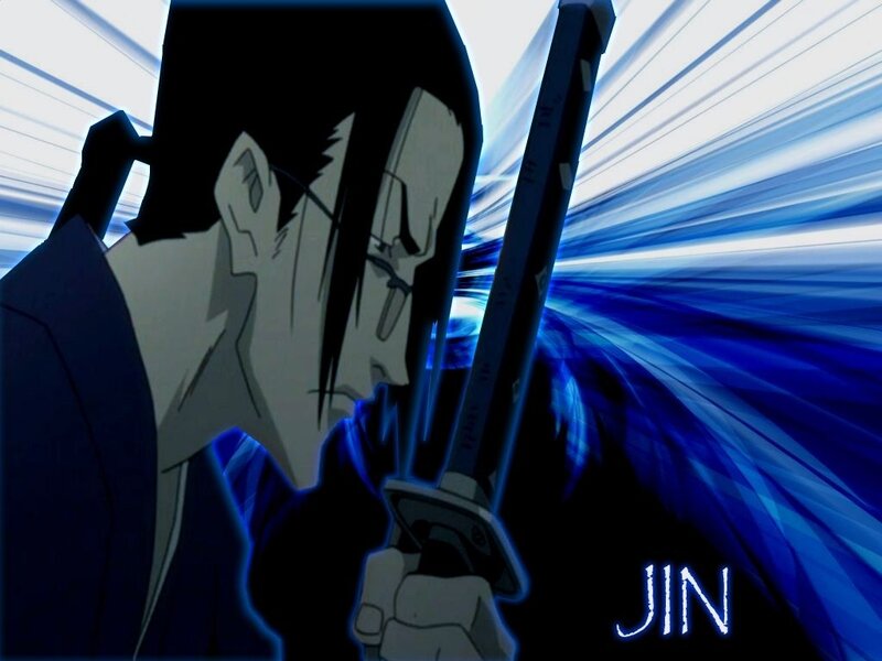 Anime character holding a sword