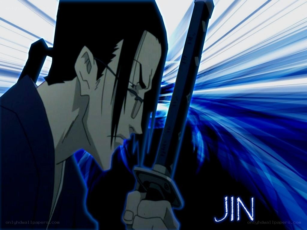 Anime character holding a sword