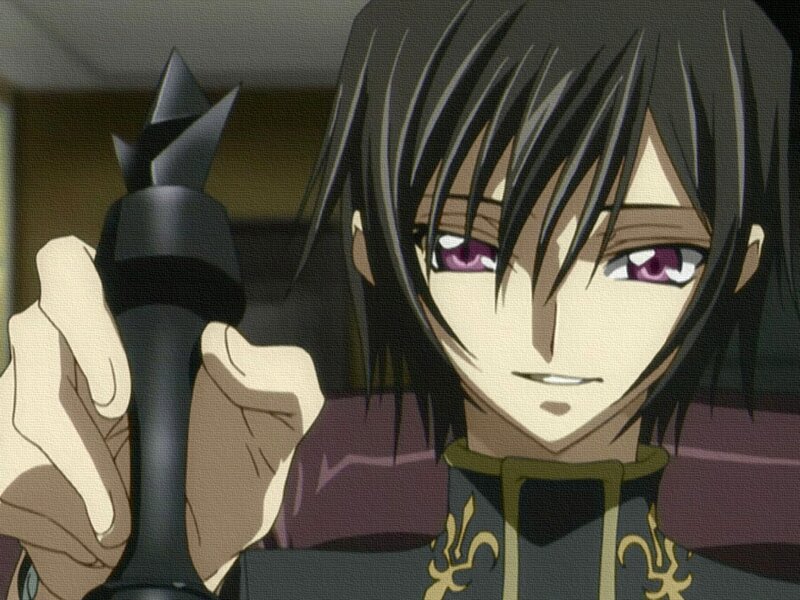 anime character holding a weapon