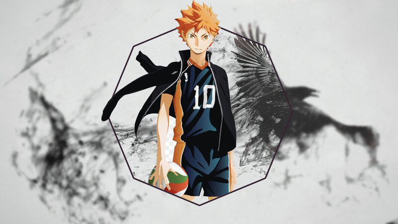 Anime Character Holding Ball — Orange
