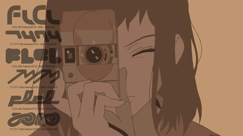 Anime Character Holding Camera — Brown