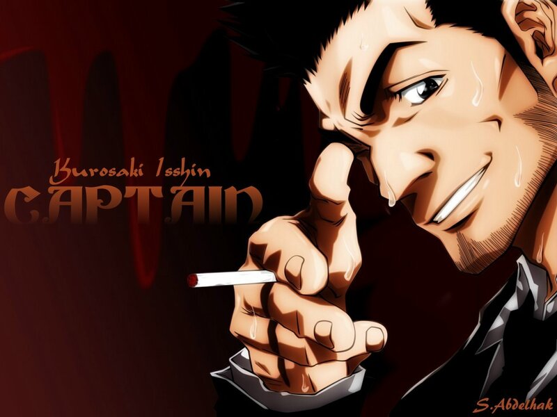 Anime Character Holding Cigarette