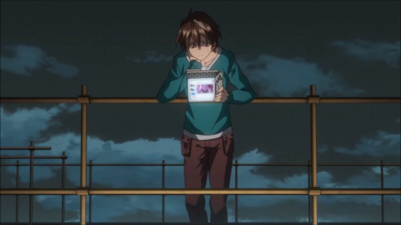 Anime Character Holding Device — Blue