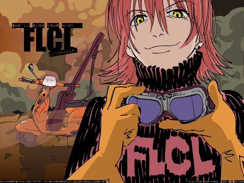 Anime Character Holding Goggles