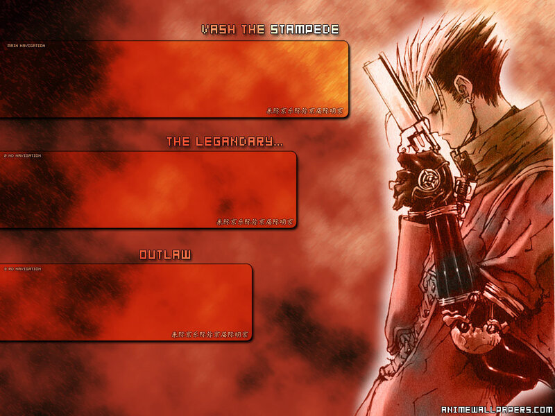 Anime Character Holding Gun — Red, Dramatic, Manga, Spiky Hair
