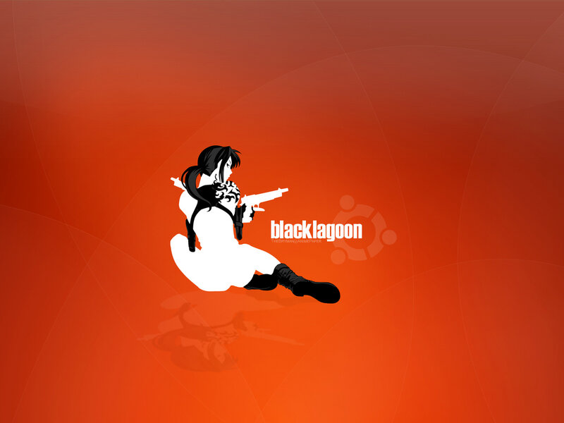 Anime Character Holding Gun — Red, Dramatic, Vector Art