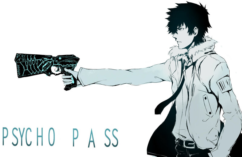 Anime Character Holding Gun — White, Dramatic, Coat