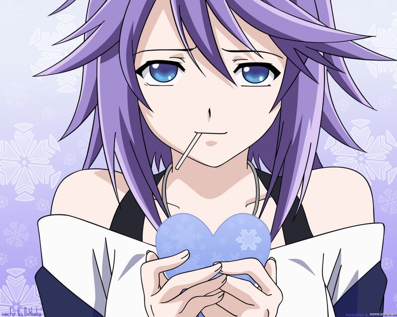Anime Character Holding Heart