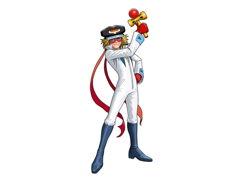 Anime Character Holding Kendama