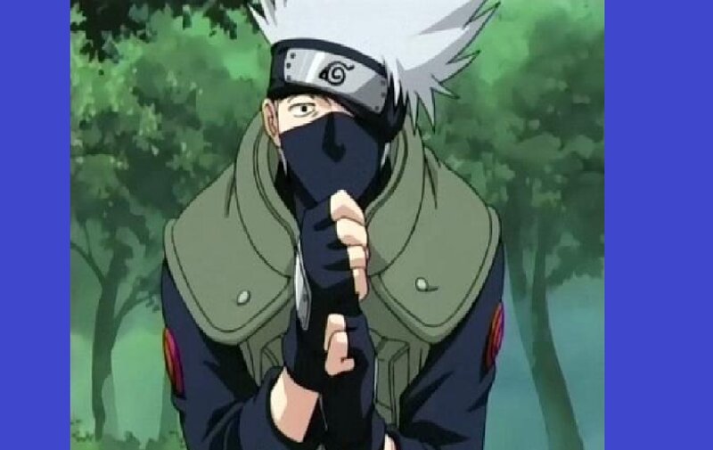 Anime Character Holding Knife